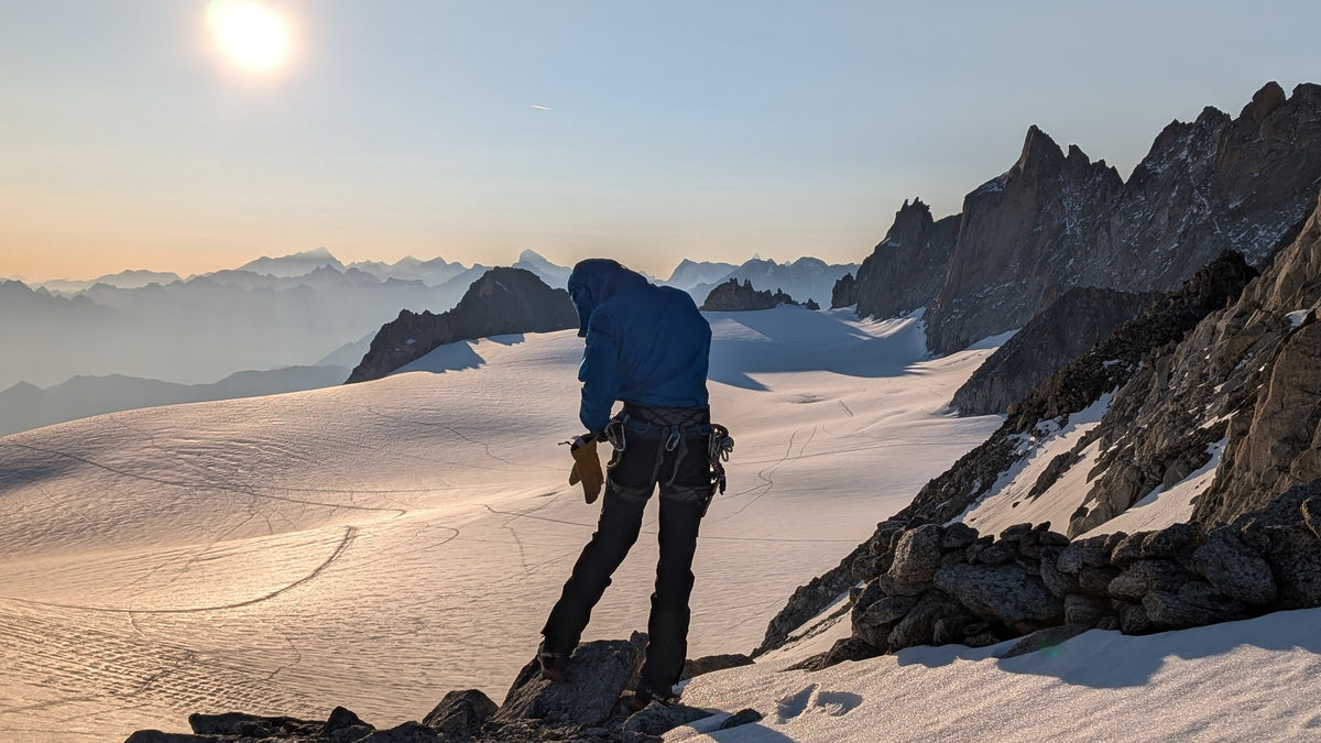 alpinisme et escalade autour de la cabane du trient