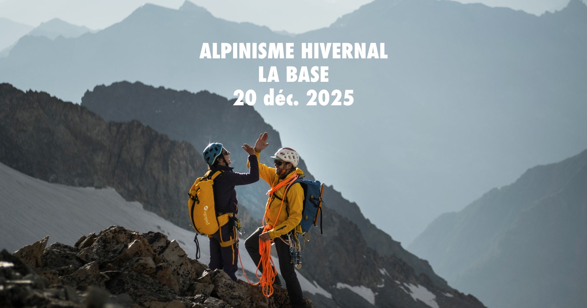 Montagne alpinisme hivernal