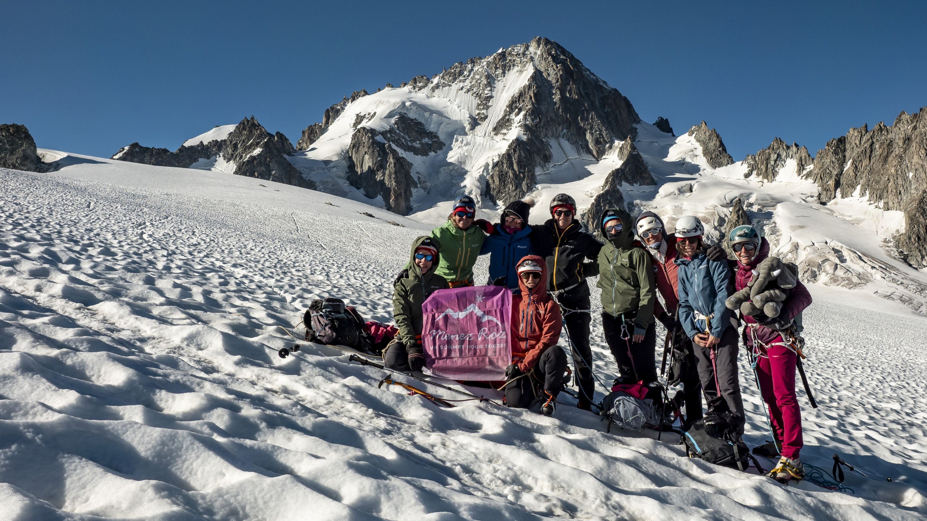 Menez Roz emmène des femmes en montagne