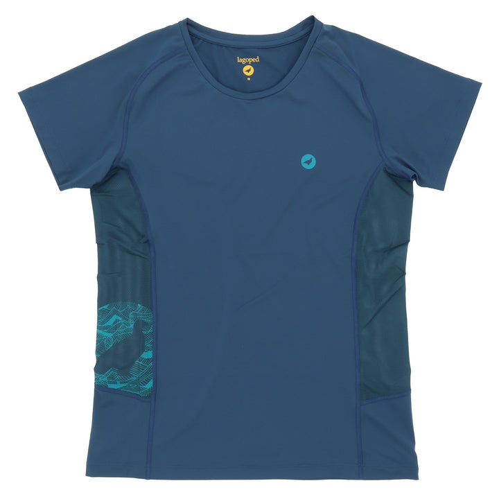 T-shirt Technique Femme TEETREK - Bleu Sarcelle