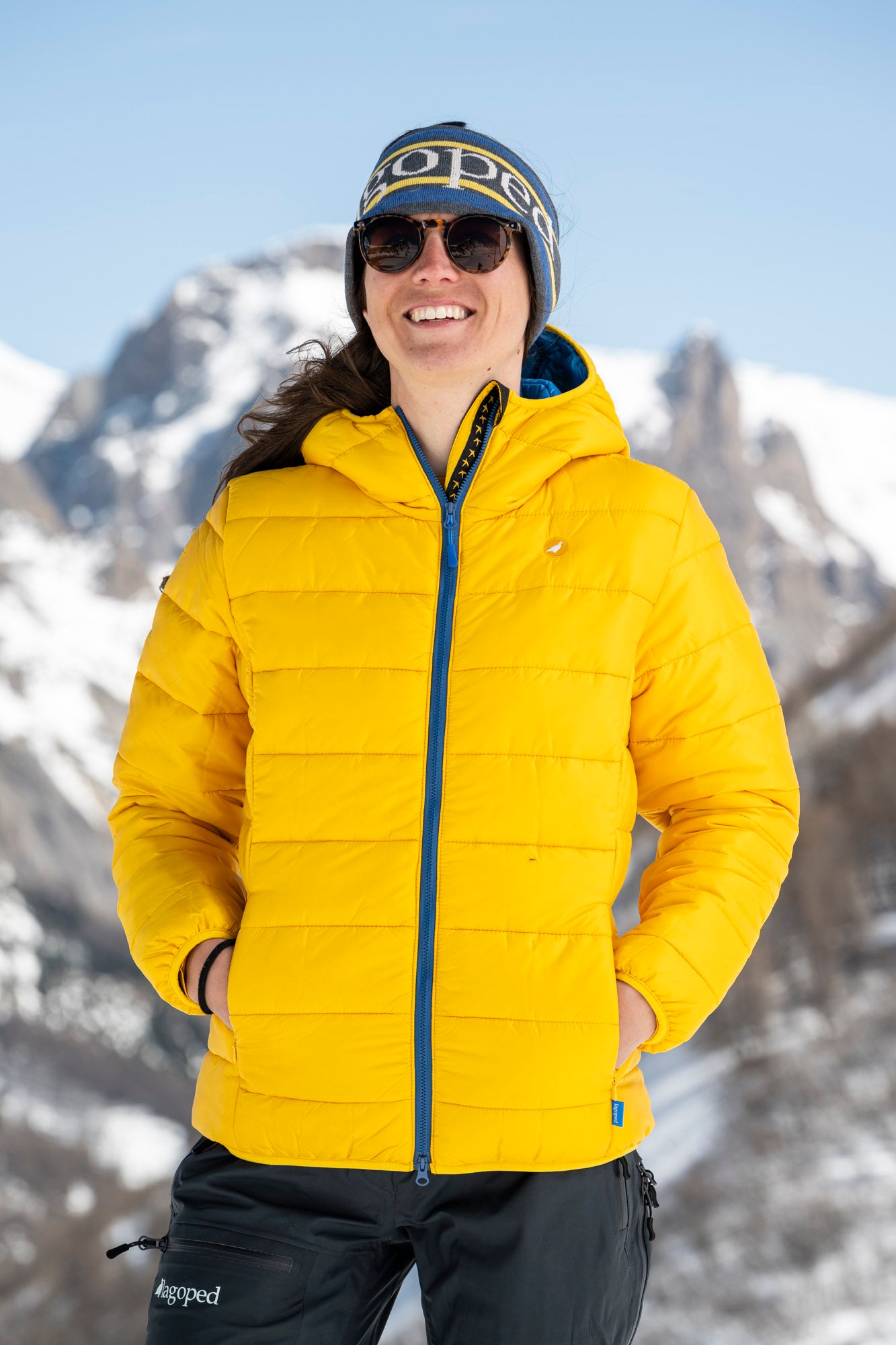 Doudoune Chaude capuche éco-responsable HEYDO HOODIE Femme Lagoped