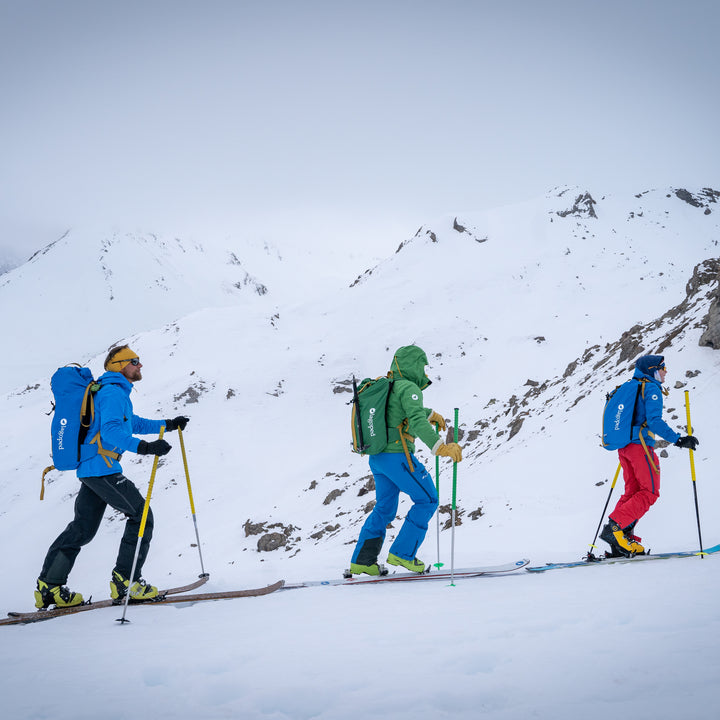 Veste de ski freeride homme EVERIDE Lagoped - Made in Europe - Recyclé -  organice-free - animal-free - wood-free