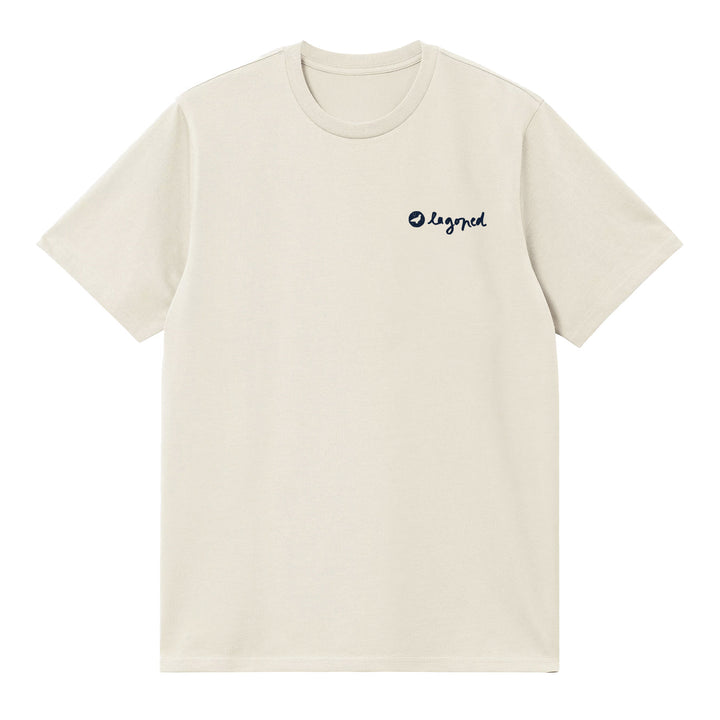 T-shirt Unisexe DOVE CORDEE - Creme