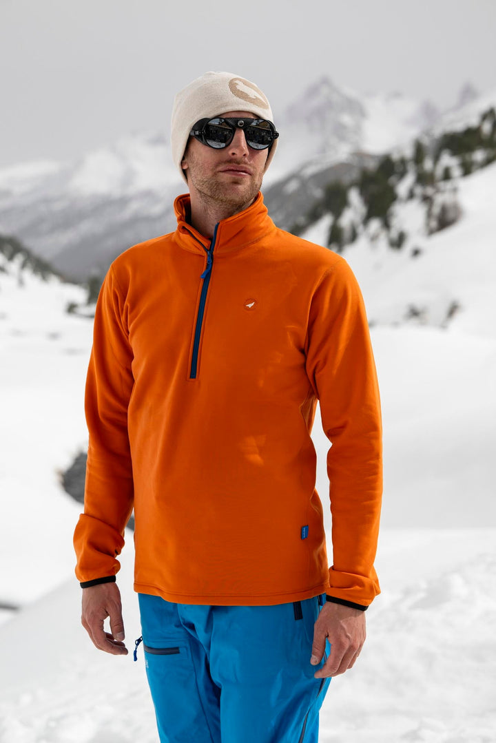 Micro Polaire Homme JULEECE - Orange