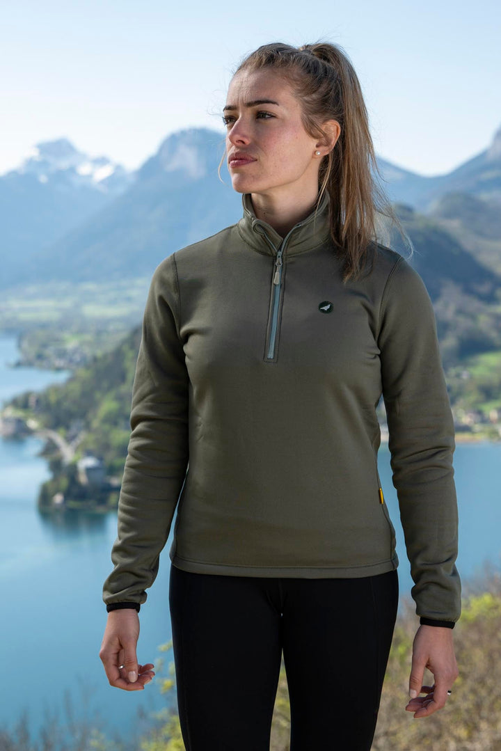 Micro Polaire Femme JULEECE - Kaki