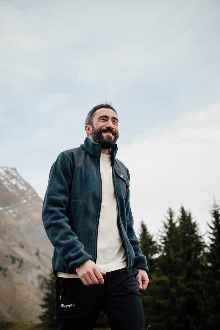 Polaire Montagne Homme RYPA - Graphite Graphite