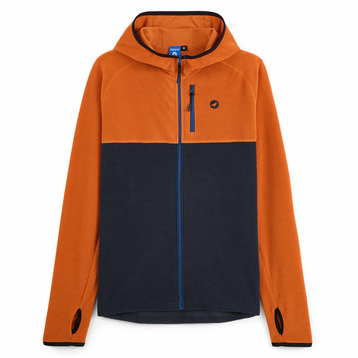 Polaire technique Montagne unisexe PHANTOM HOODIE - Orange