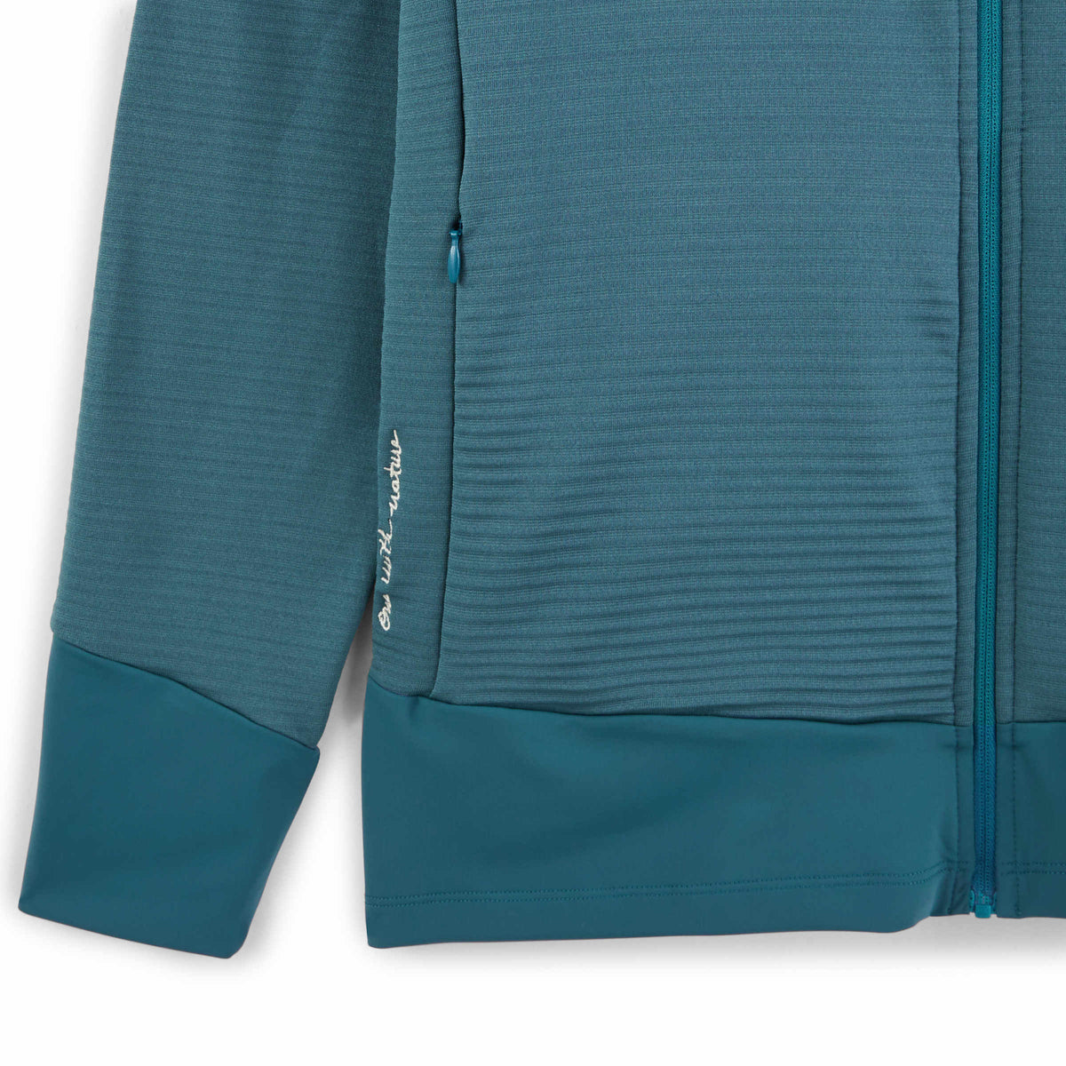 Polaire Technique Montagne Femme GELINOTTE - Bleu Sarcelle