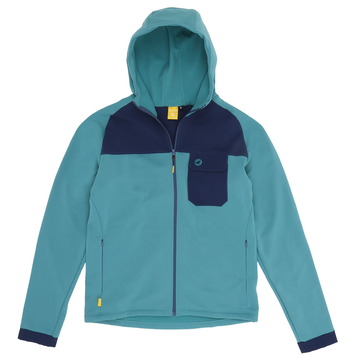 Polaire à capuche Homme HOODEECE - Glacier