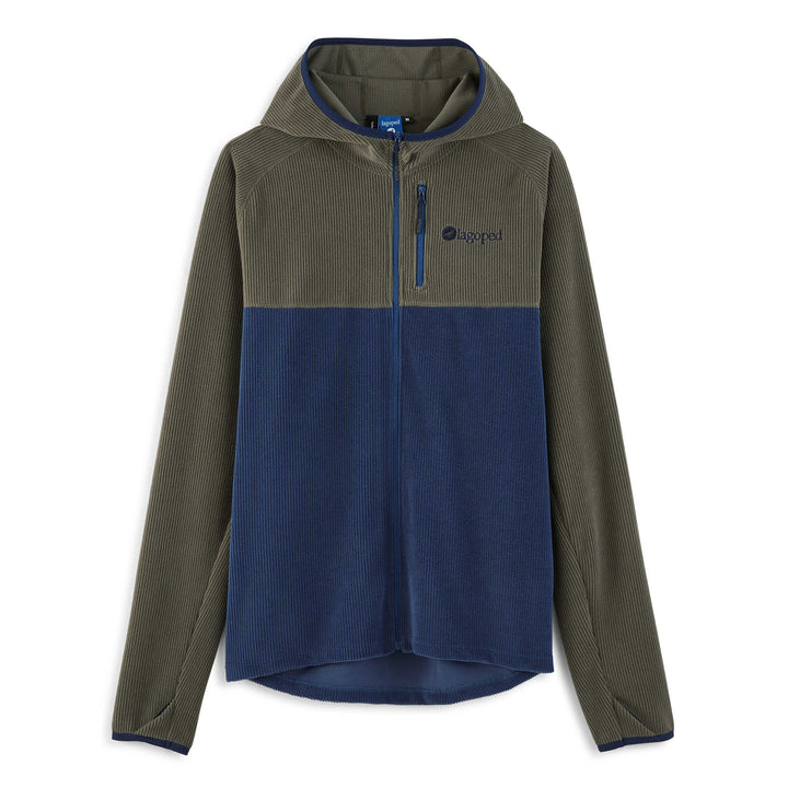 Polaire technique Montagne unisexe PHANTOM HOODIE - Kaki