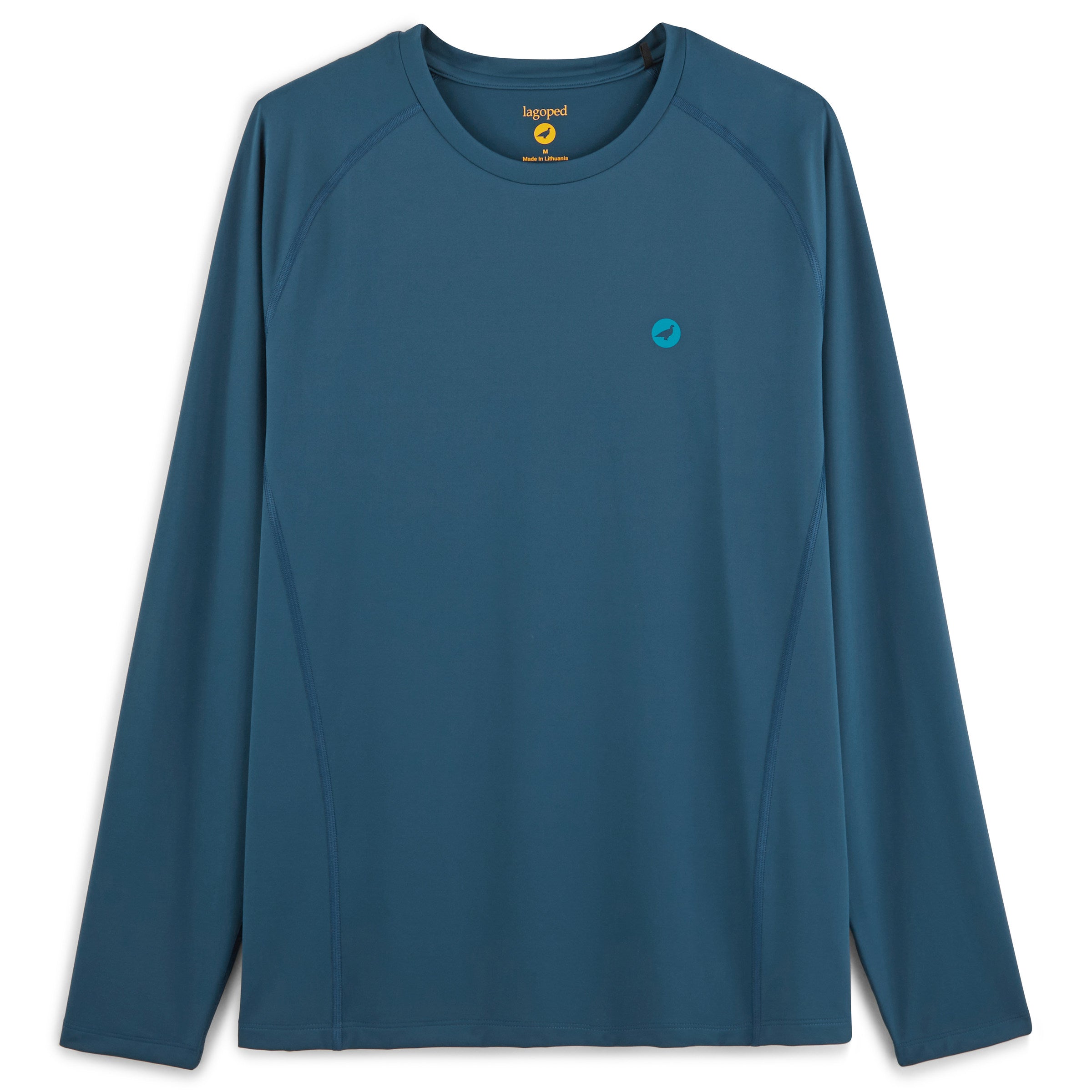 Homme T-shirt technique homme manches longues Bleu-mélange/marine Homme T-shirt technique homme manches longues Bleu-mélange/marine