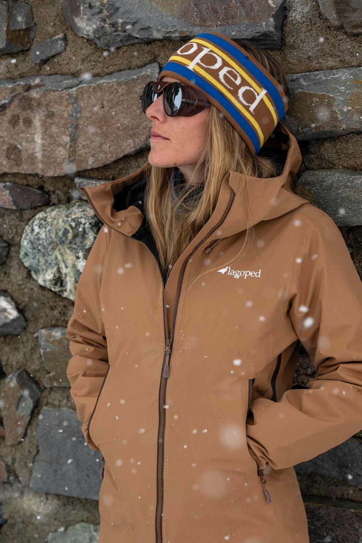 Veste rando-montagne TETRAS Femme - Camel
