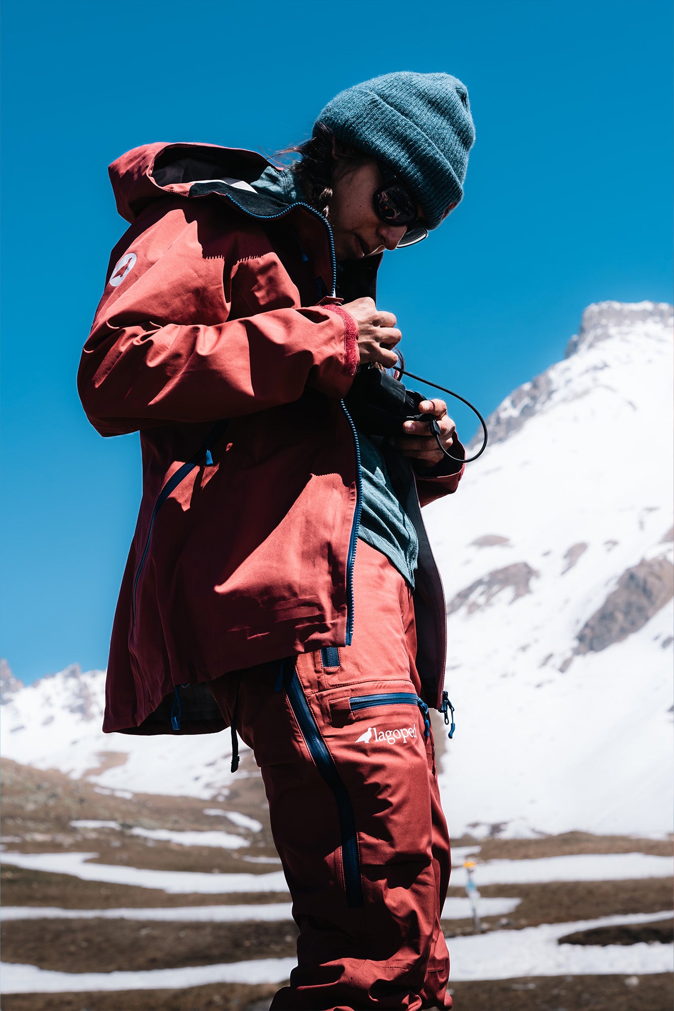 Recycled Women's Mountain Technical Jacket - EVE | Lagoped