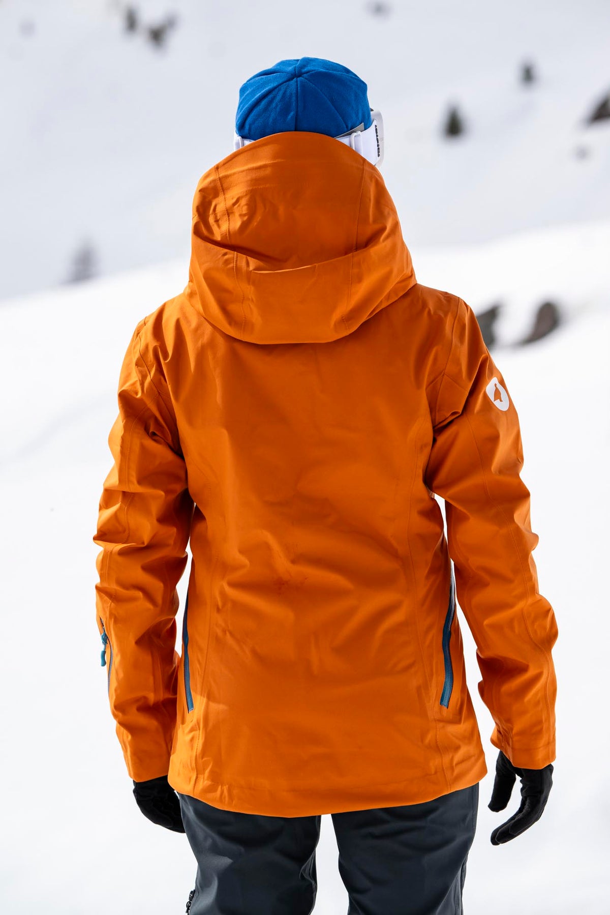 Veste montagne EVE Femme - Orange