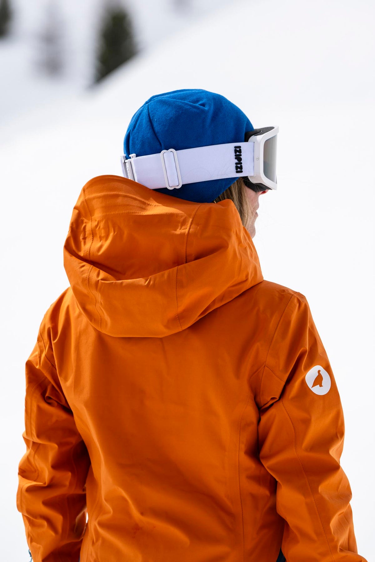 Veste montagne EVE Femme - Orange