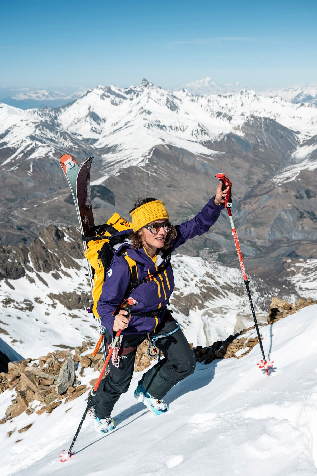 Veste montagne EVE Femme - Prune