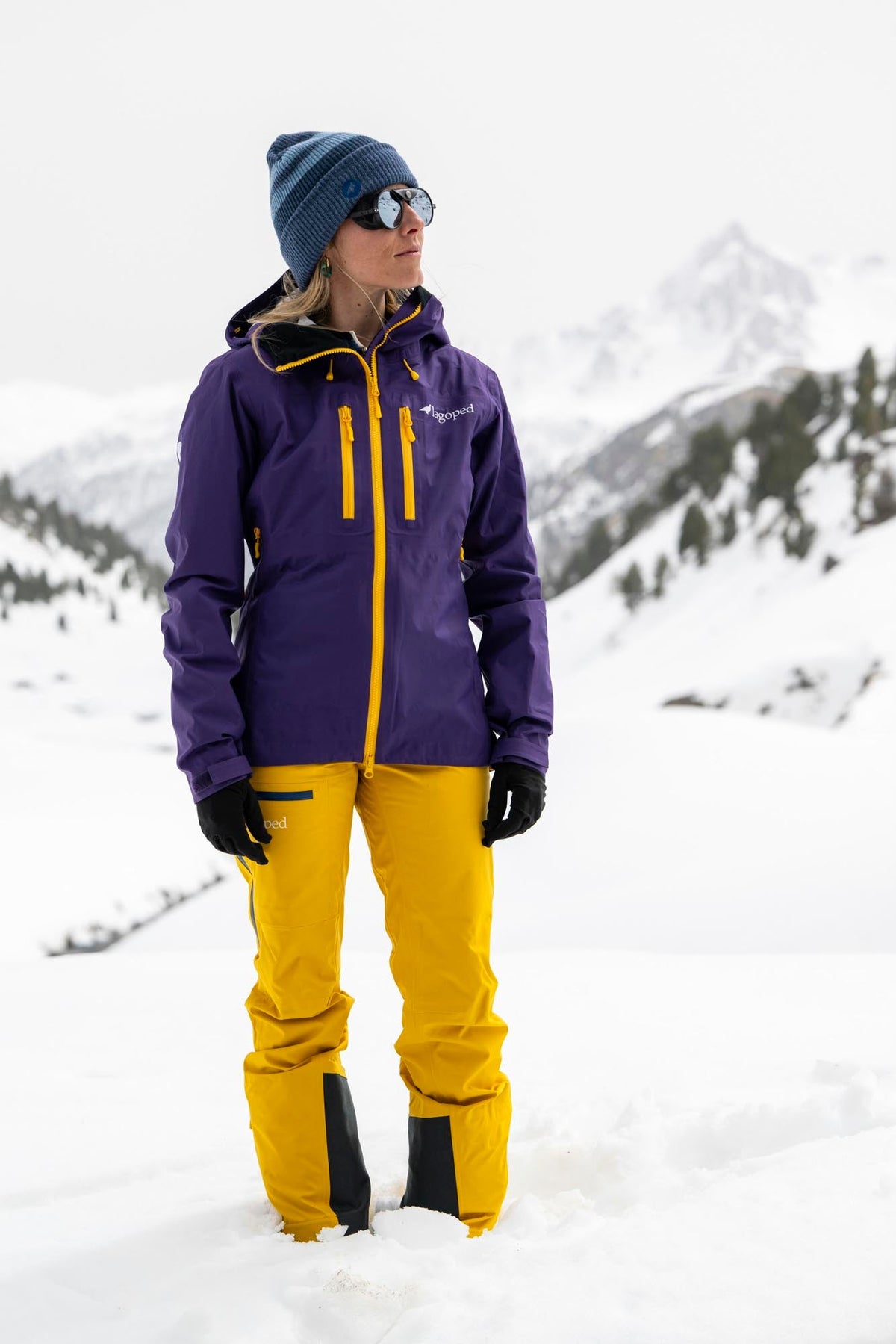 Veste montagne EVE Femme - Prune