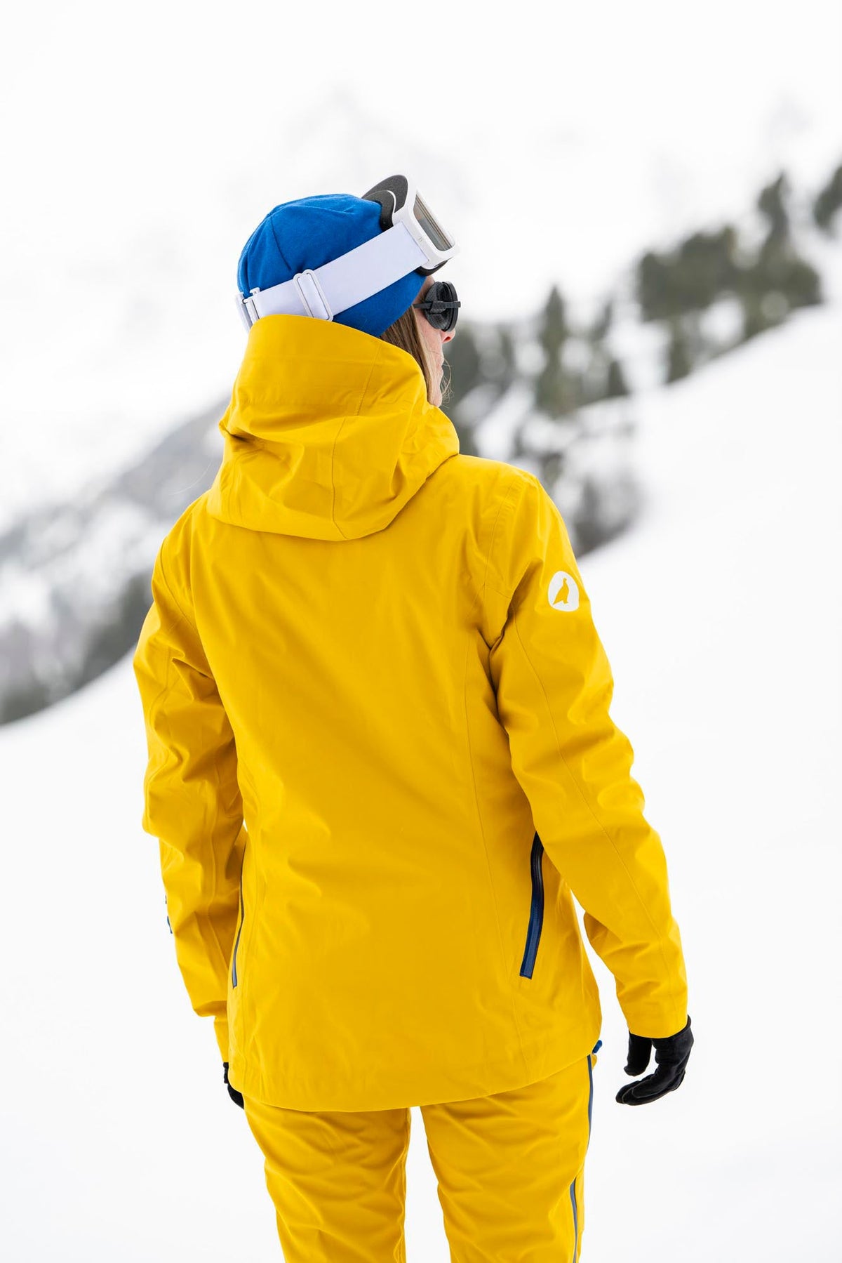 Veste montagne EVE Femme - Soleil