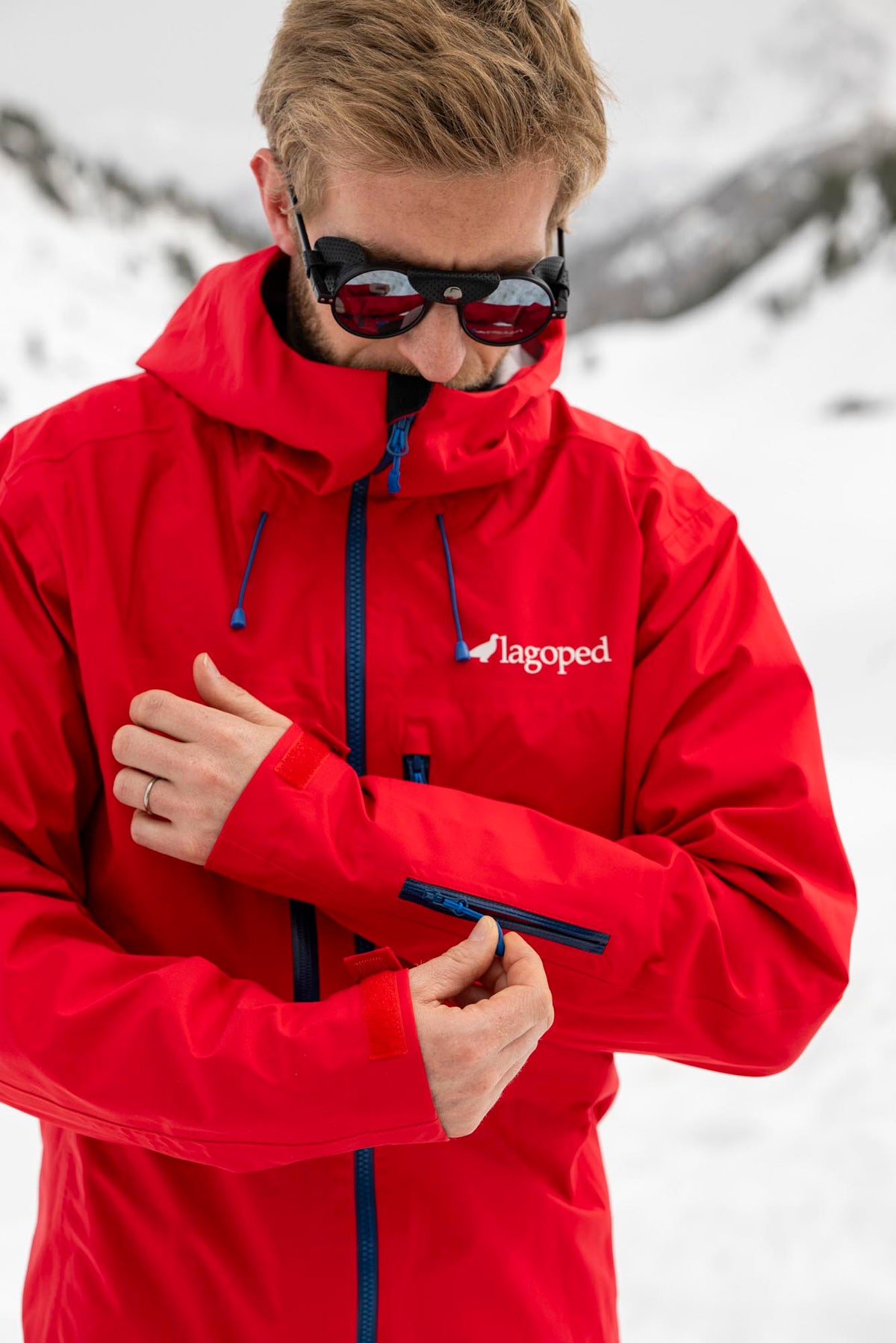 Veste montagne EVE Homme - Framboise