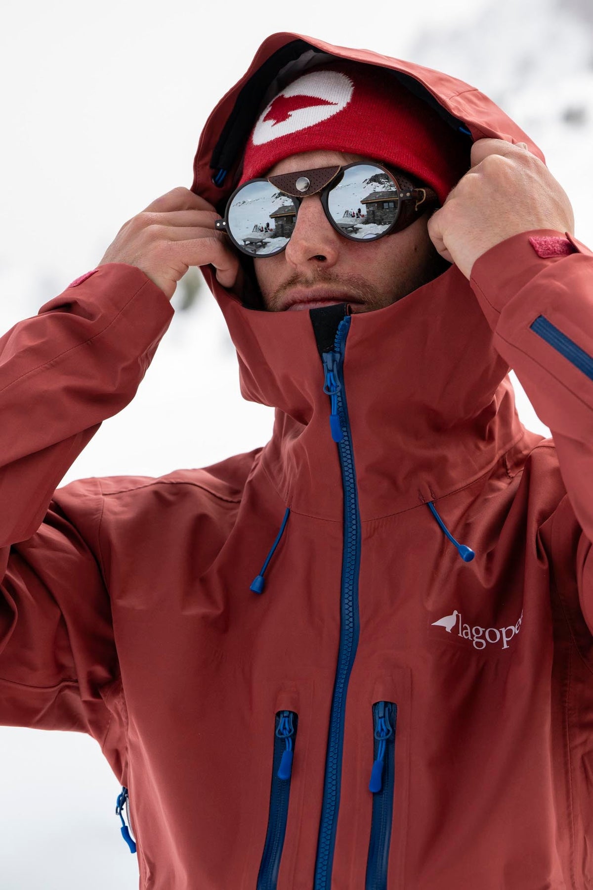 Veste montagne EVE Homme - Ocre