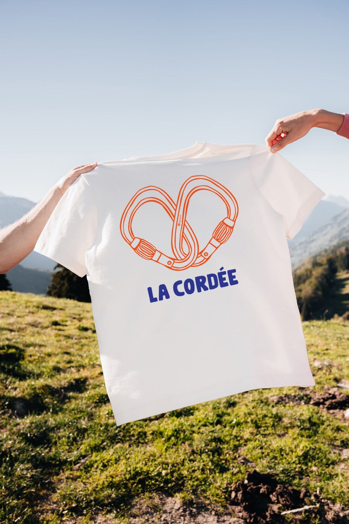 Unisex-T-Shirt DOVE CORDEE - Creme
