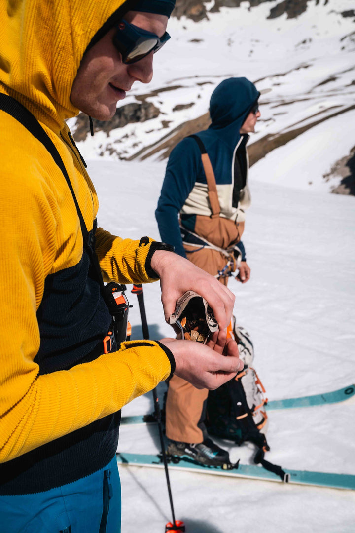 Polaire technique Montagne unisexe PHANTOM HOODIE - Soleil