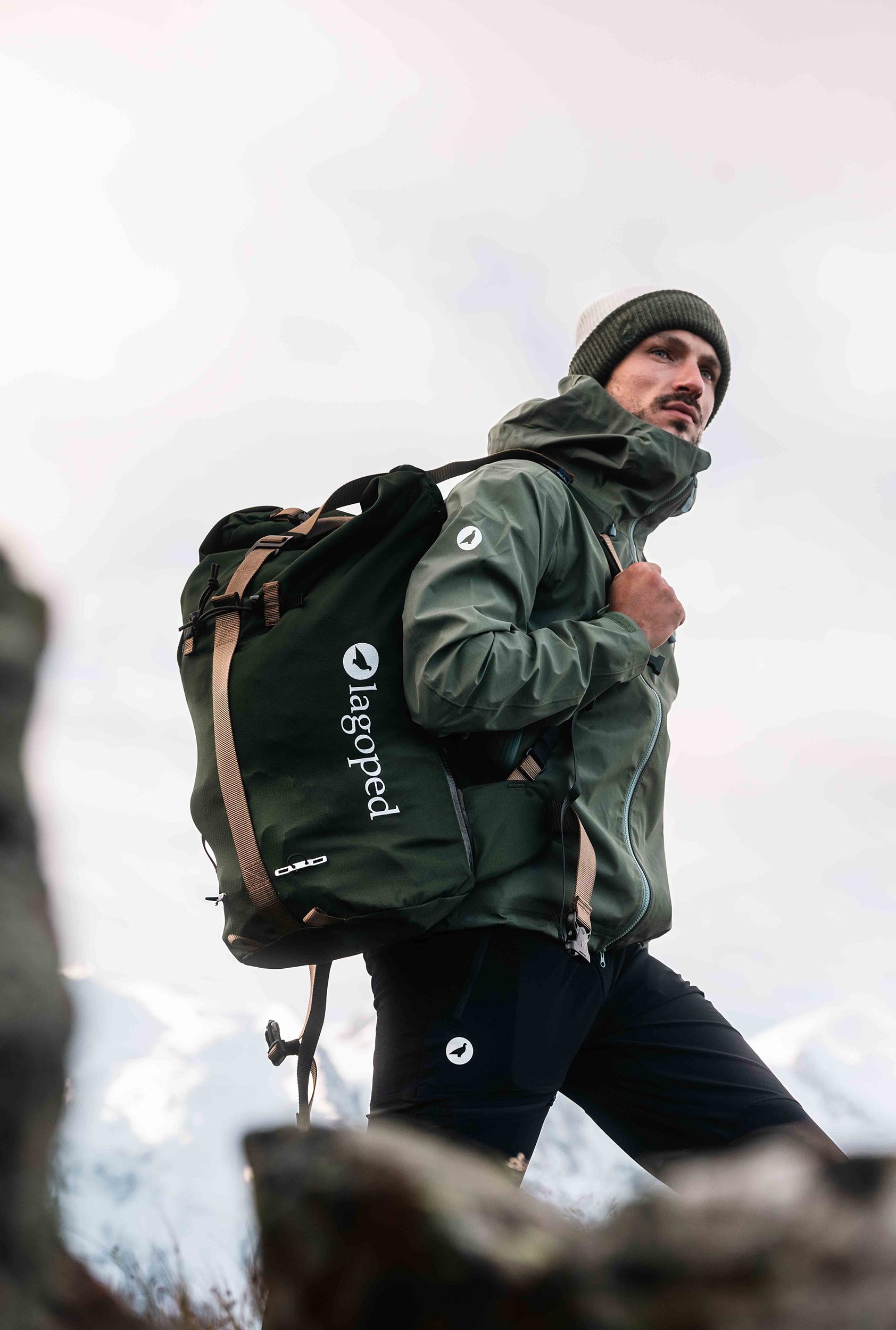 Unisex Recycled Mountain Backpack - KIIRUNA2 | Lagoped