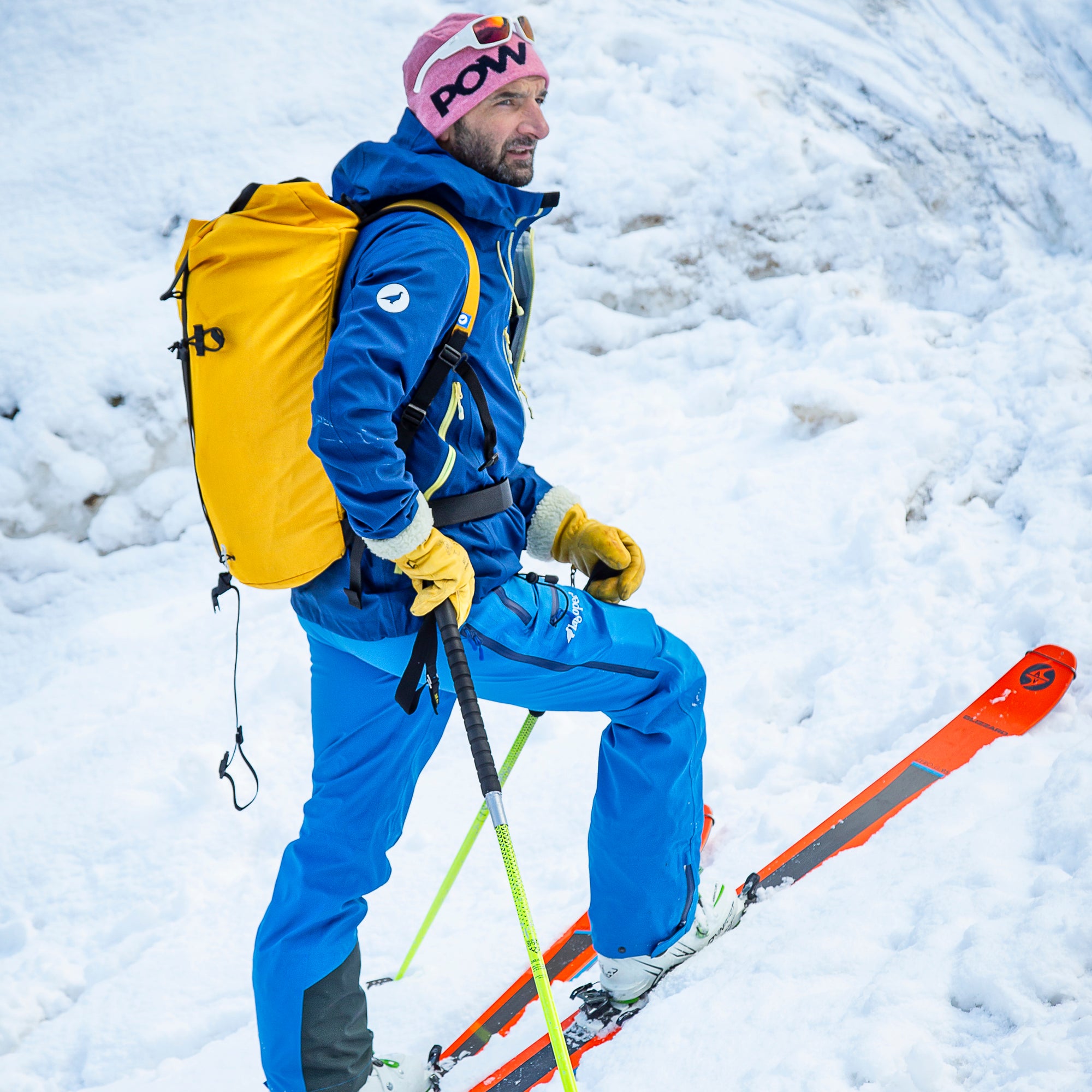 SUPA men's ski touring pants recycled and made in Europe